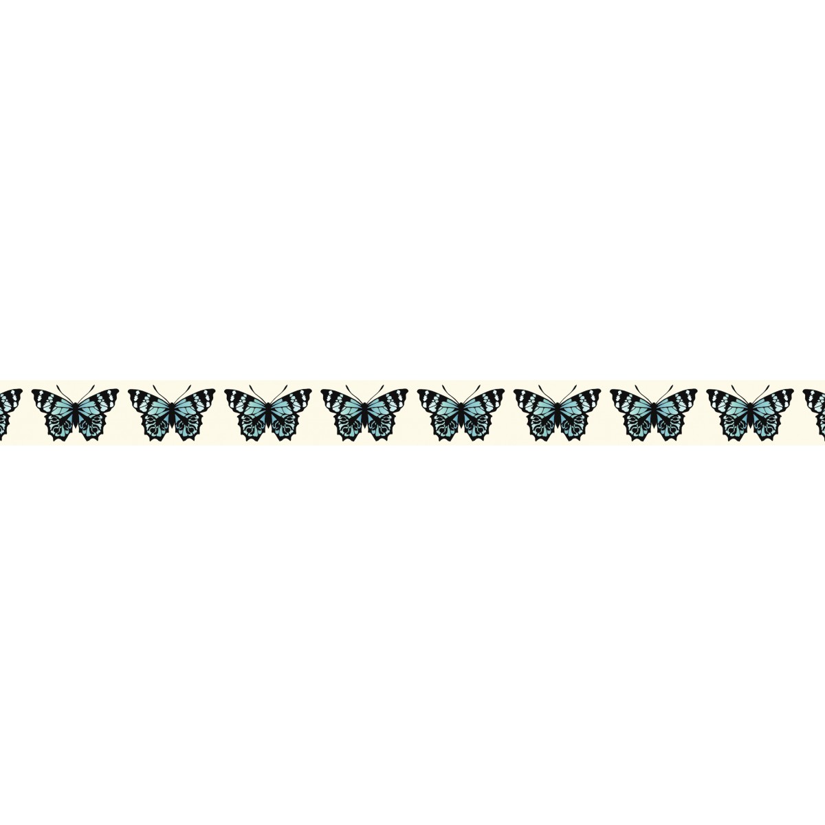 Masking Tape "Vintage" Schmetterling, 1 Rolle