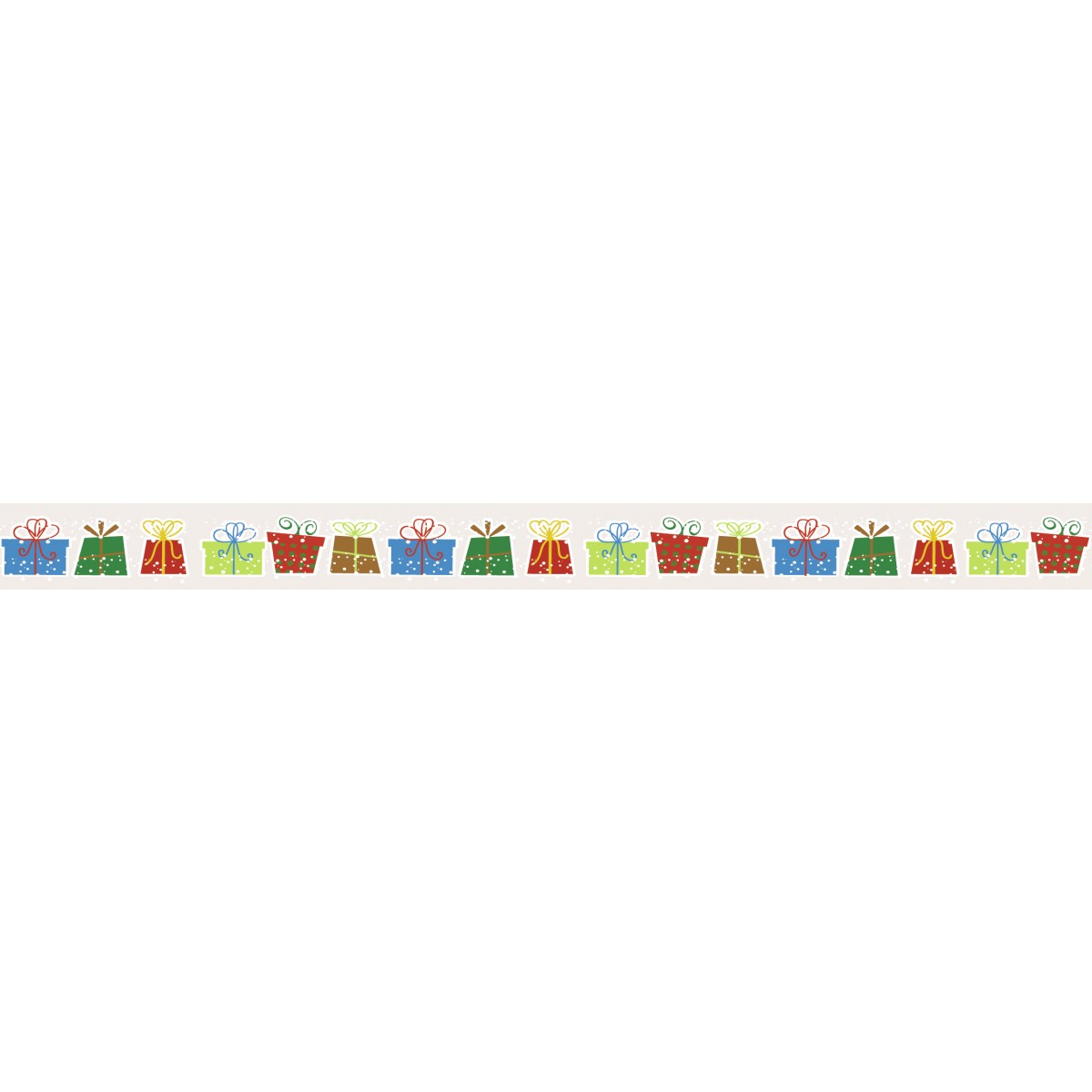 Masking Tape "Weihnachtspäckchen", 1 Rolle