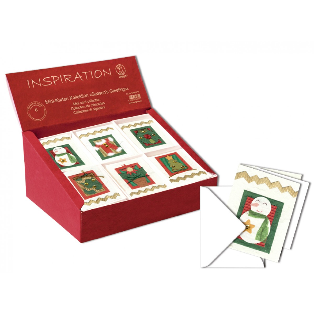Mini-Karten Kollektion "Season's Greetings"