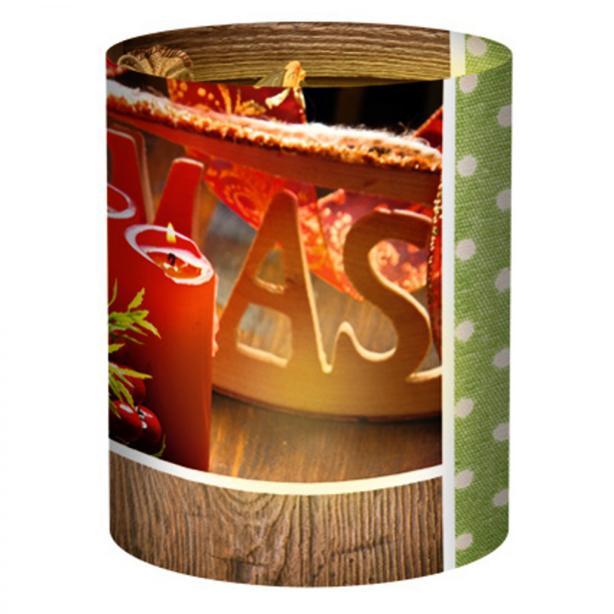 Mini-Tischlichter "Ambiente" X-Mas - Motiv 123