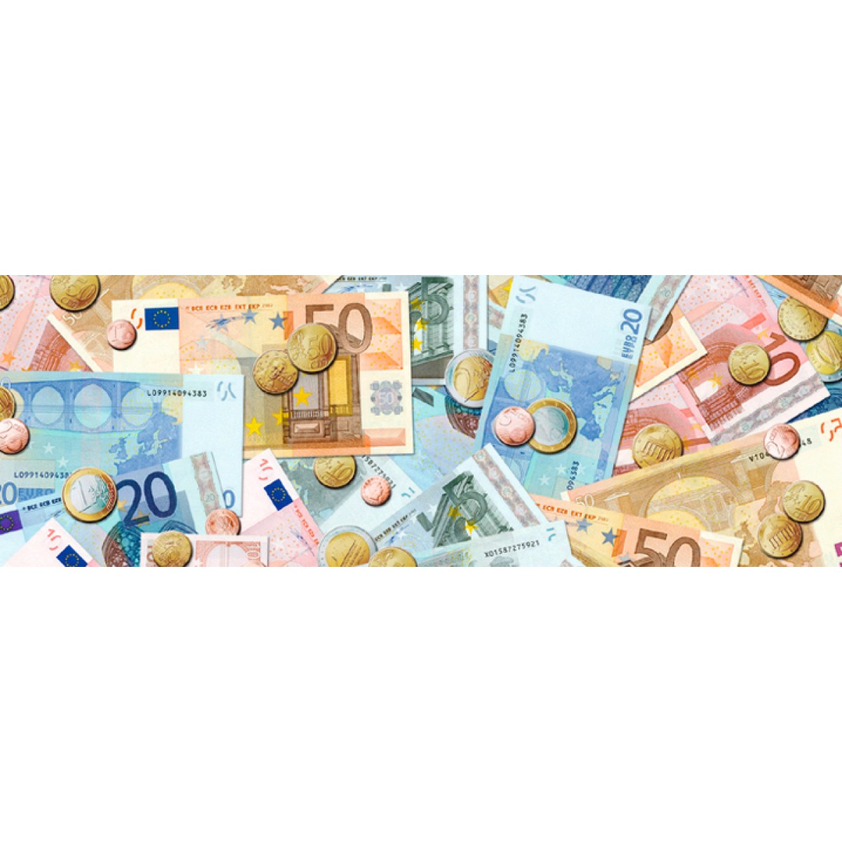 Motiv-Fotokarton 49,5 x 68 cm Geld