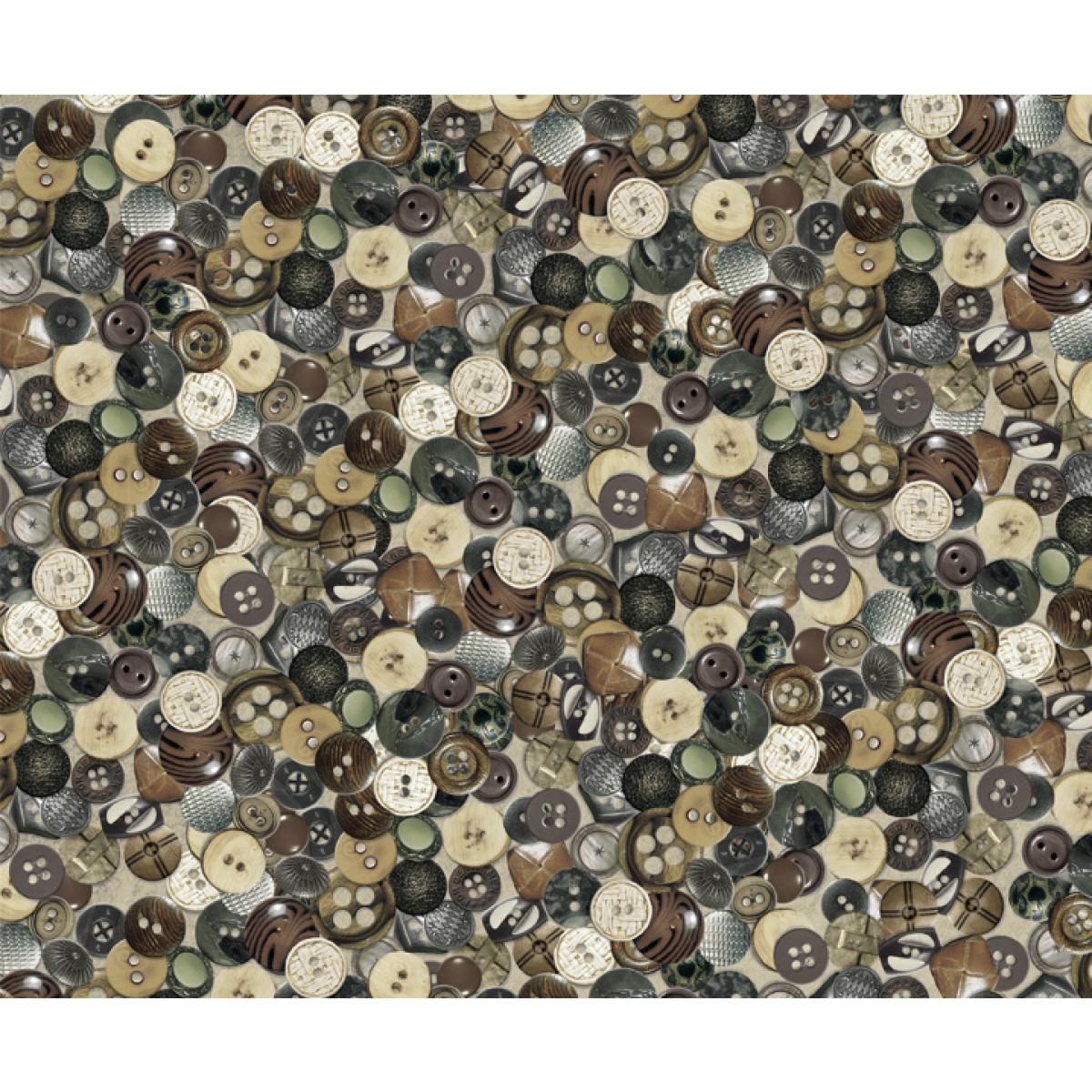 Motiv-Fotokarton 49,5 x 68 cm Knöpfe