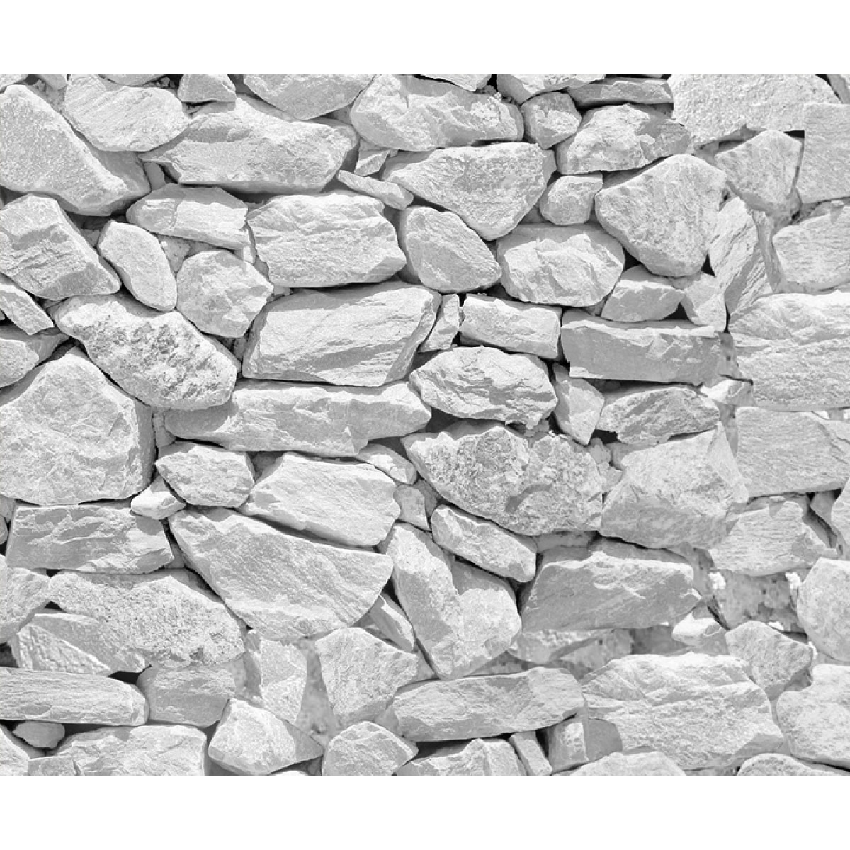 Motiv-Fotokarton 49,5 x 68 cm Steinwand weiß