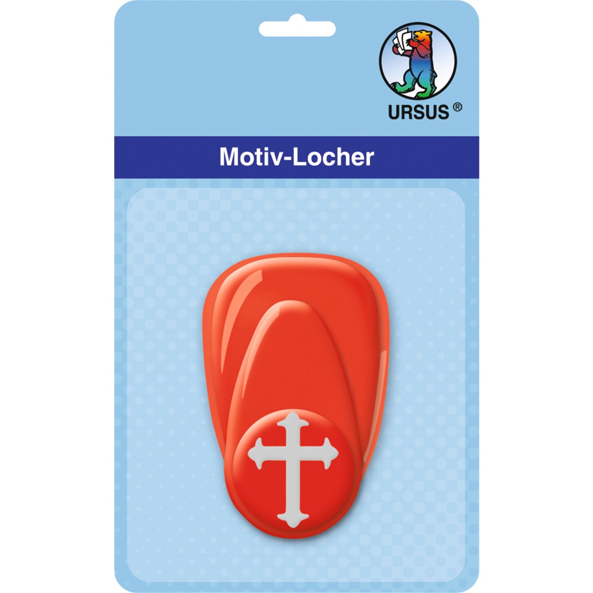 Motiv-Locher "klein" Kreuz 1