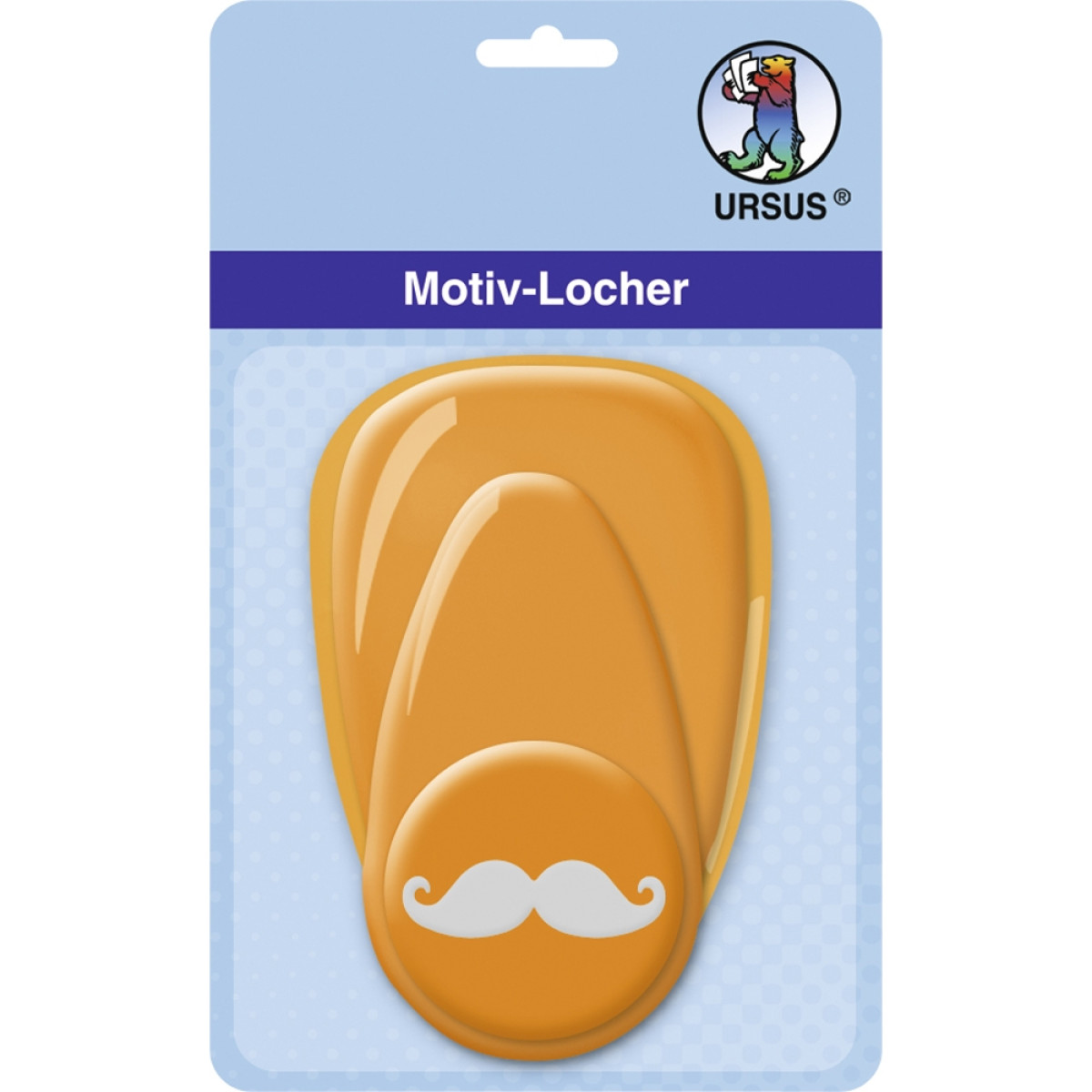 Motiv-Locher "mittel" Moustache