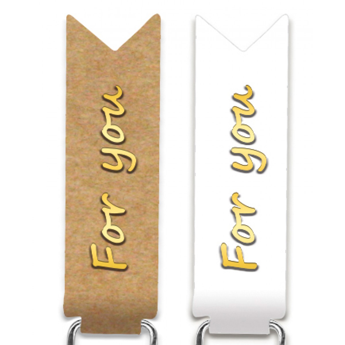 Paper Clips "For you" gold