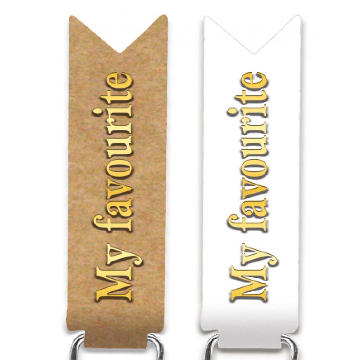 Paper Clips "My favourite" gold