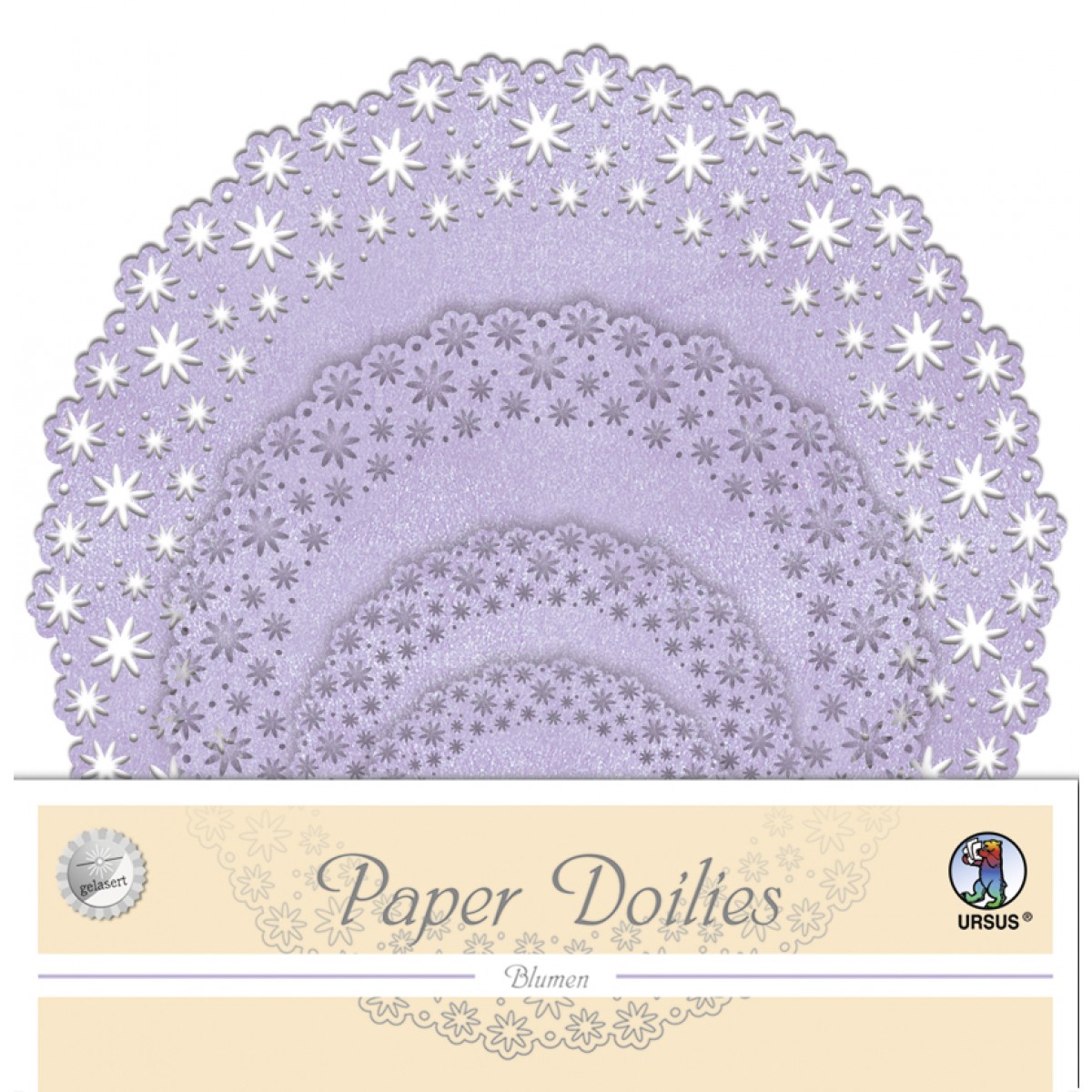 Paper Doilies "Starlight" Blumen