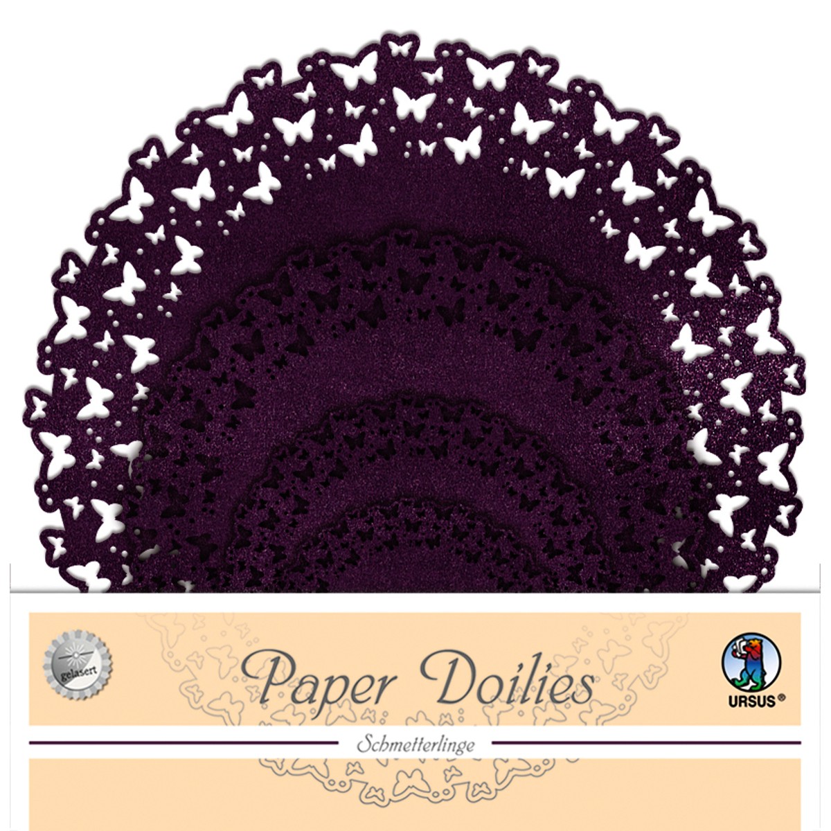 Paper Doilies "Starlight" Schmetterling