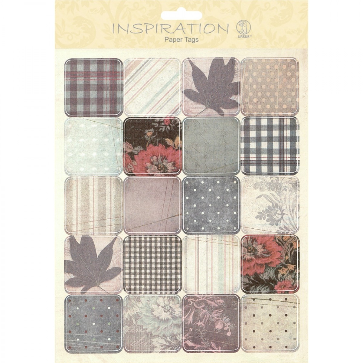 Paper Tags "Vintage" Motiv 04