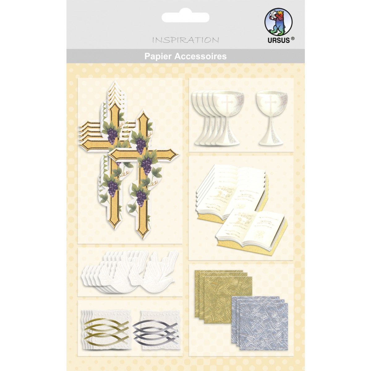 Papier Accessoires "Christliche Kirche"