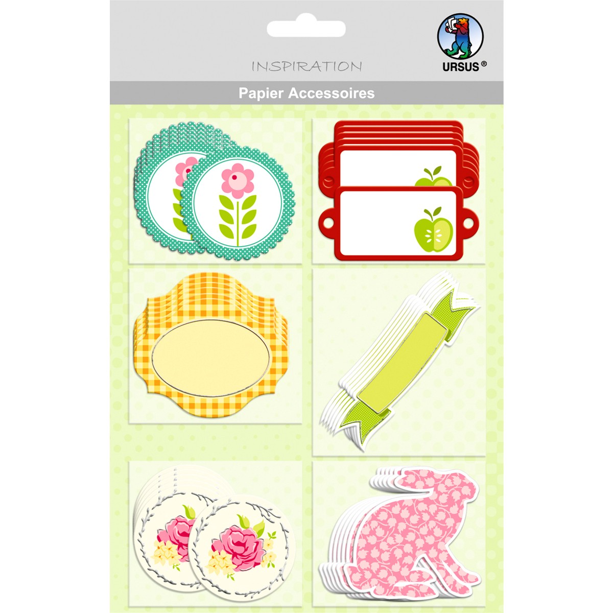 Papier Accessoires "Hasen"