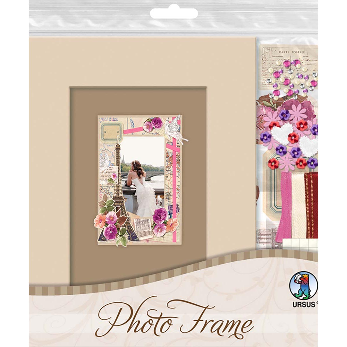 Photo Frame 10 x 15 cm, beige