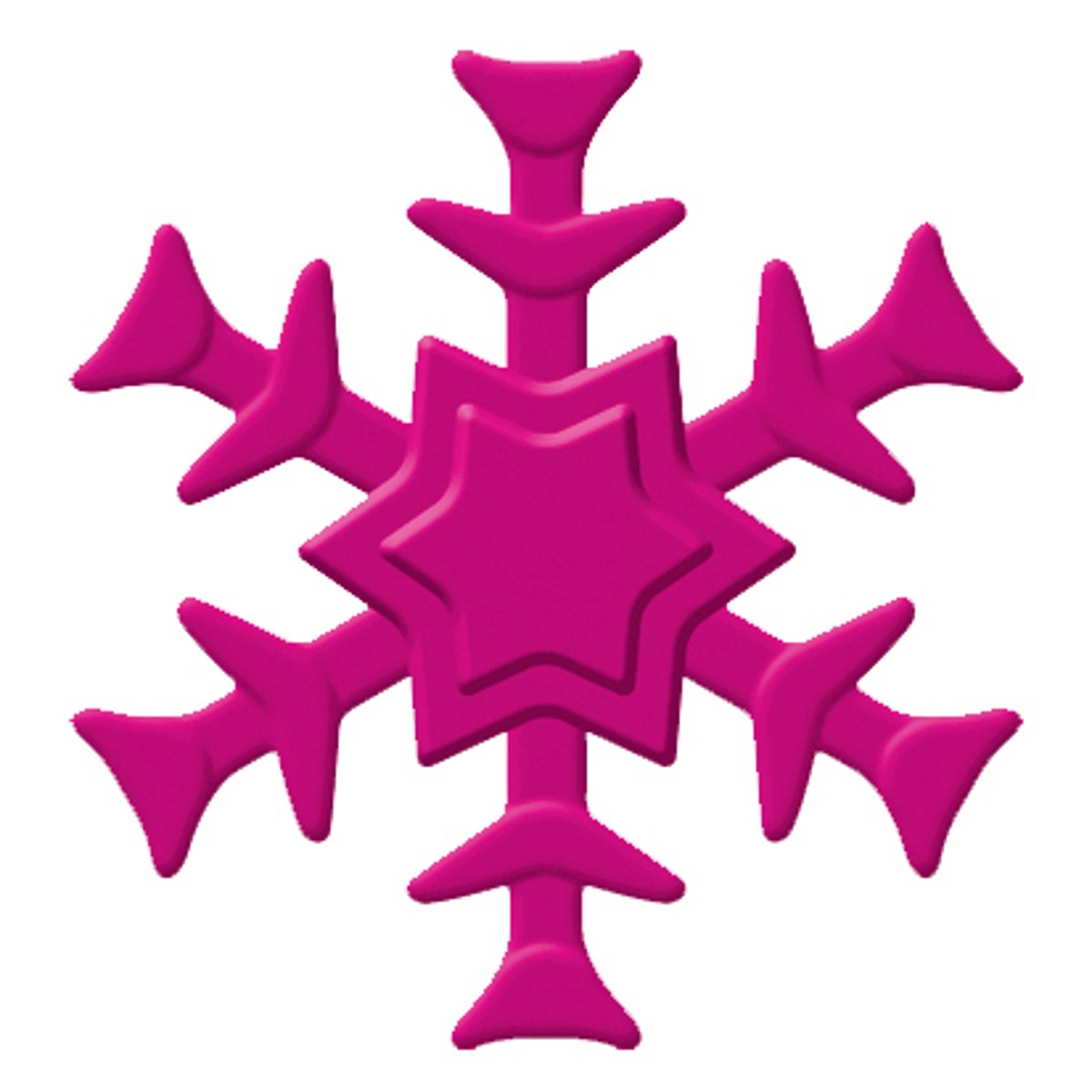 Prägestanzer "groß" Schneeflocke 2