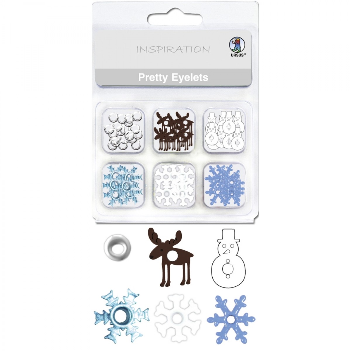 Pretty Eyelets "Winter" 2-4 mm