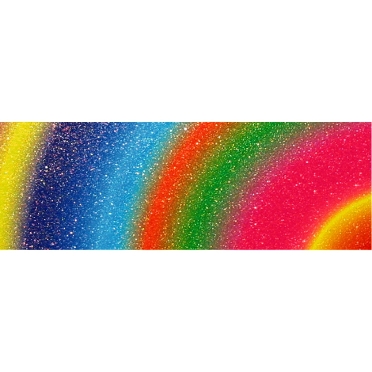 Regenbogen-Flitterpapier 23 x 33 cm Arc - 5 Blatt