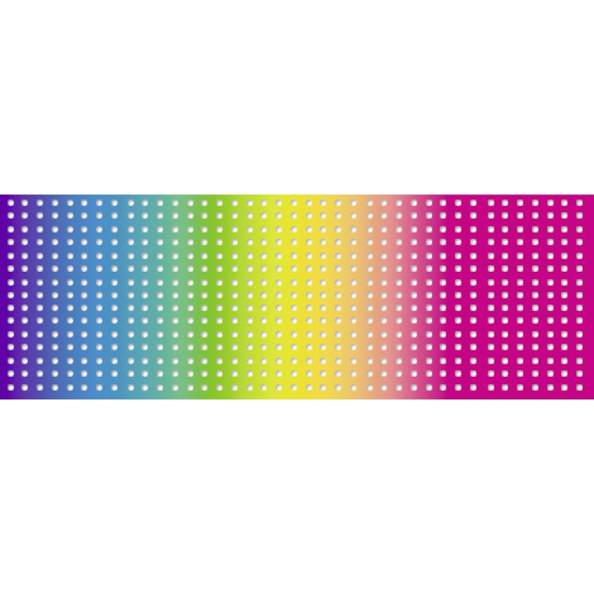 Regenbogen-Stickkarton 300 g/qm 34 x 50 cm - 10 Blatt sortiert