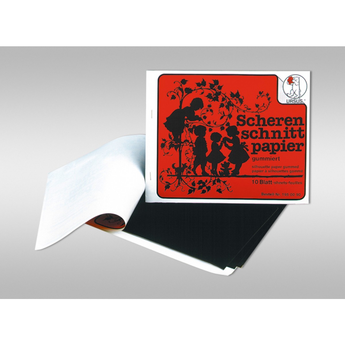 Scherenschnittpapier ungummiert 80 g/qm 35 x 50 cm - 20 Blatt