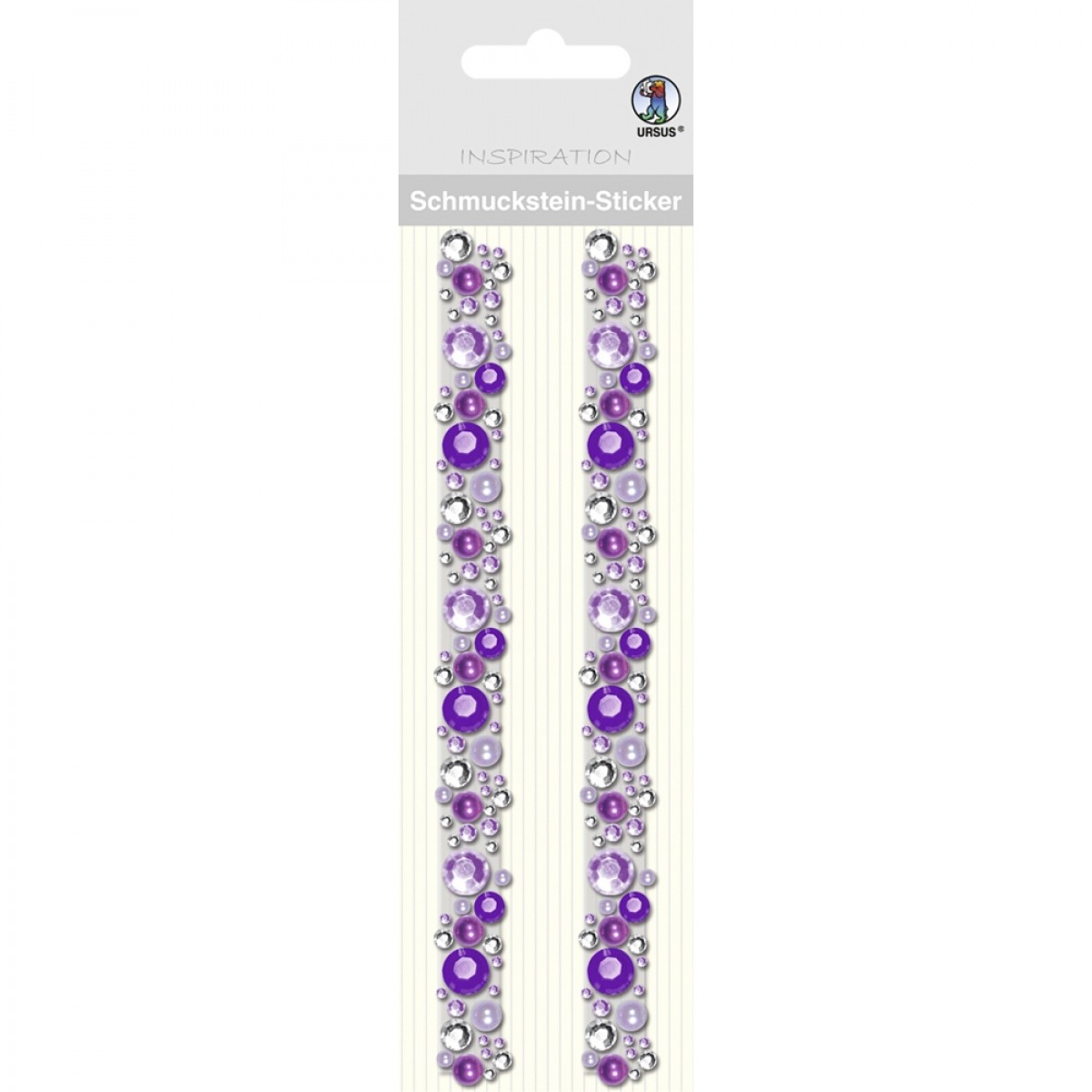 Schmuckstein Sticker "Fancy" lila