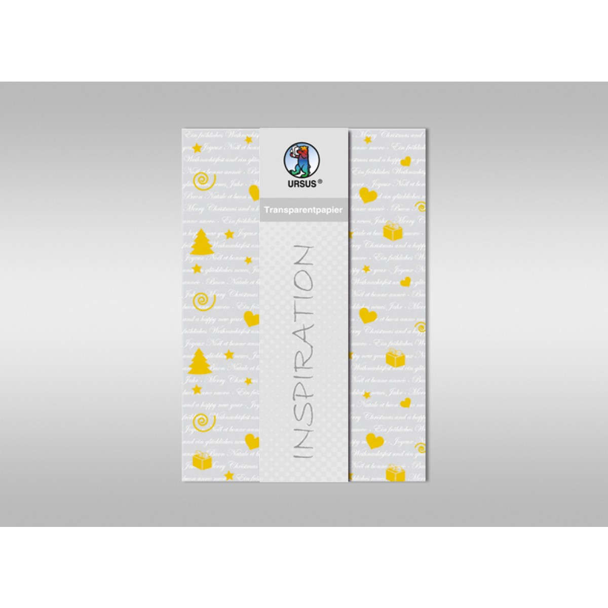 Transparentpapier "Golden Line" DIN A4 - 5 Blatt