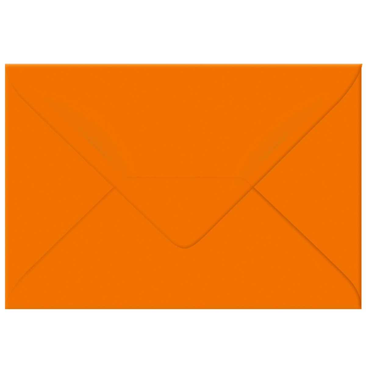 Transparentpapier-Kuverts "Uni" 115 g/qm orange - 5 Stück