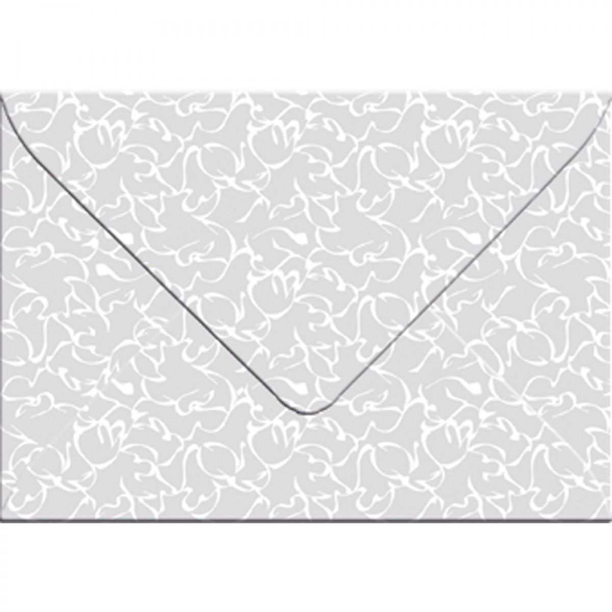 Transparentpapier-Kuverts "White Line" 115 g/qm Orient - 5 Stück