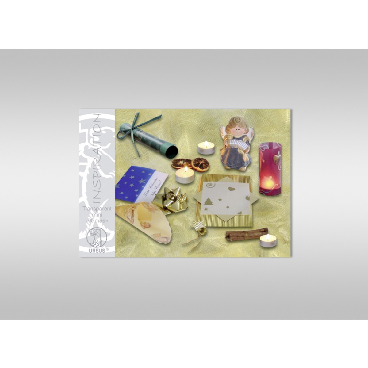 Transparentpapier mini "X-mas 1" DIN A6 - 60 Blatt