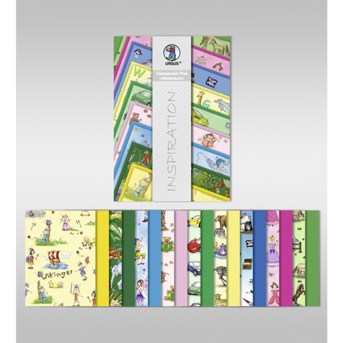 Transparentpapier Plus "Kinderland" DIN A4 - 18 Blatt