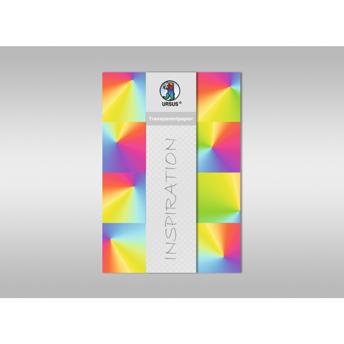 Transparentpapier "Regenbogen" DIN A4 - 25 Blatt