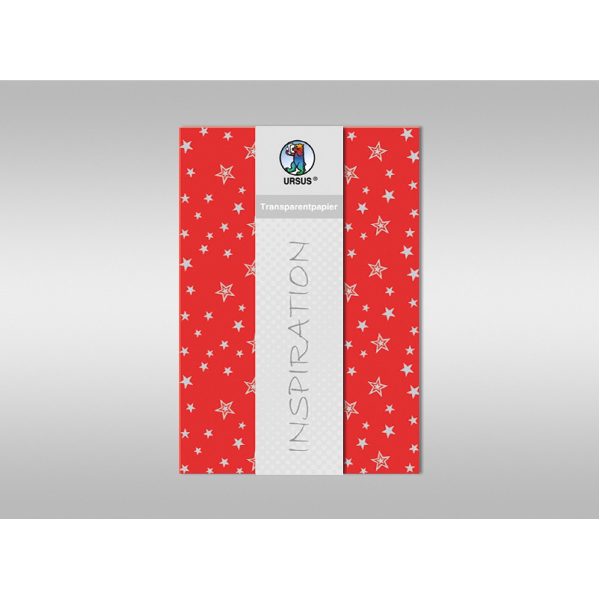 Transparentpapier "Silver Stars" DIN A4 - 5 Blatt