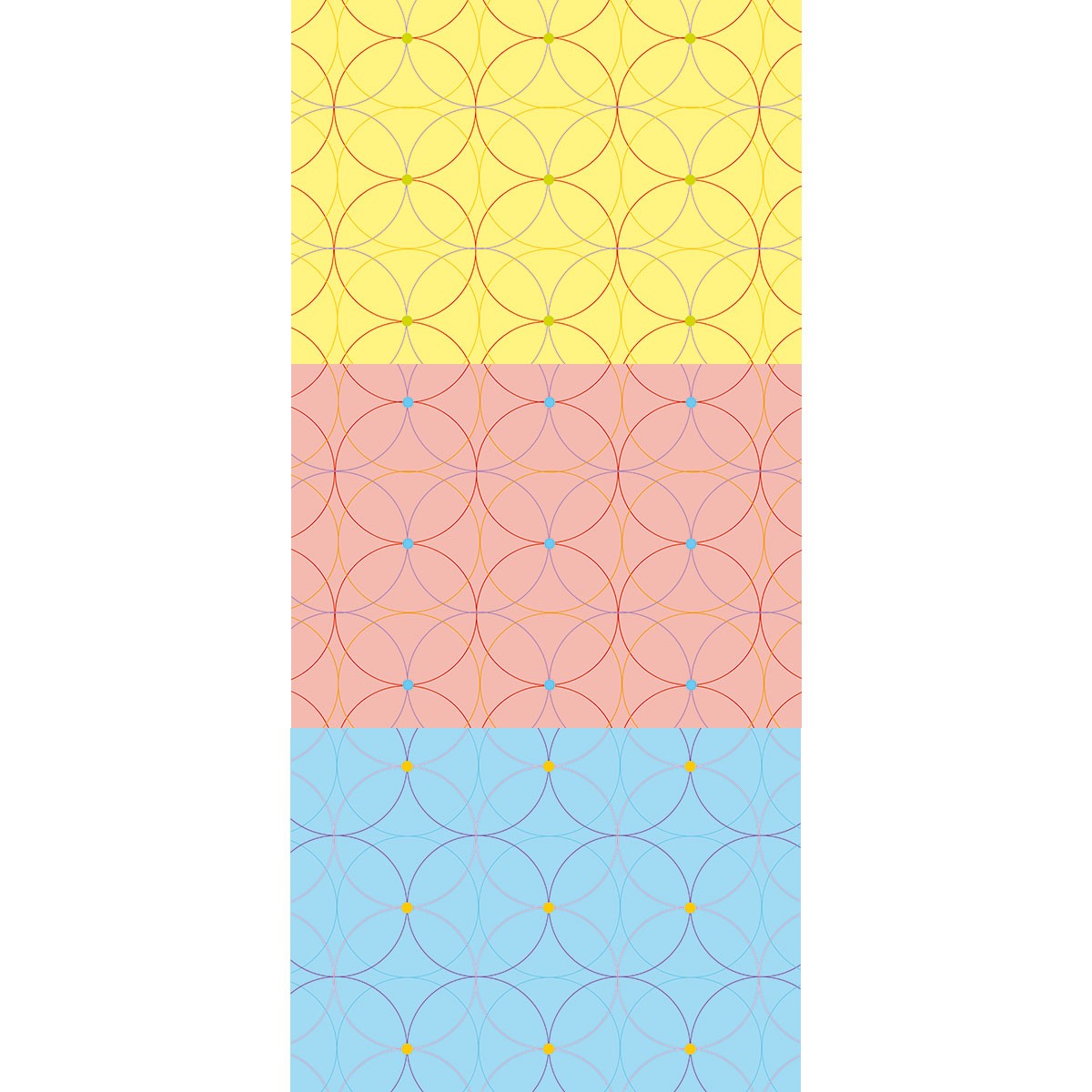 Transparentpapier "Zirkel" DIN A4 - 5 Blatt