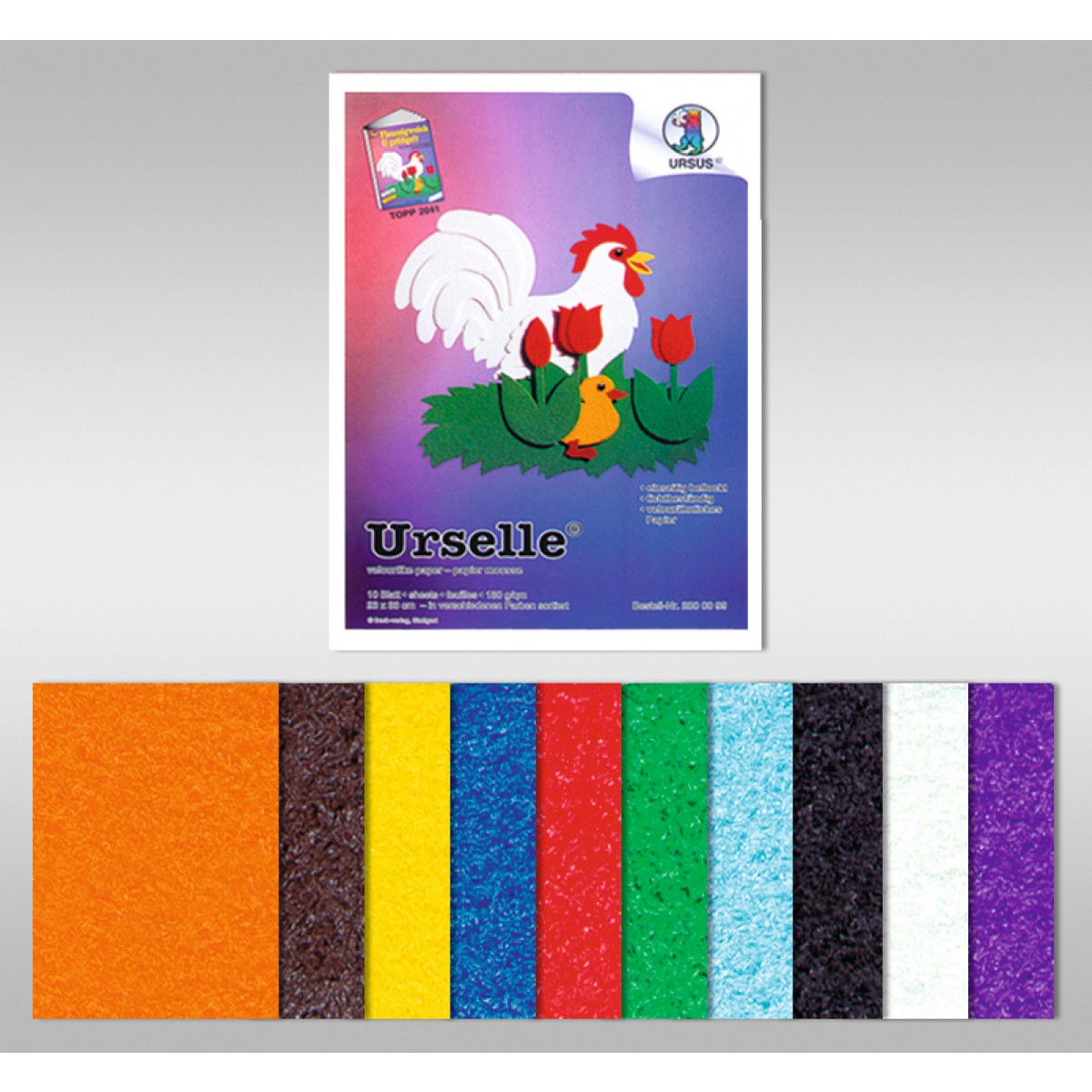 Urselle 130 g/qm 50 x 70 cm - 10 Bogen