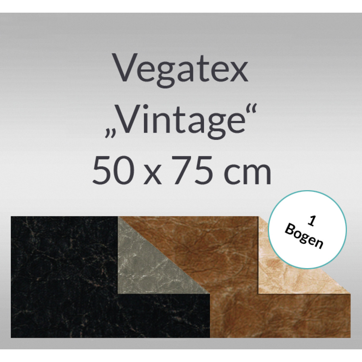 Vegatex "Vintage" 50 x 75 cm - 1 Bogen