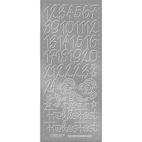 Blanko-Adventskalender "Wichtel" 300 g/m²