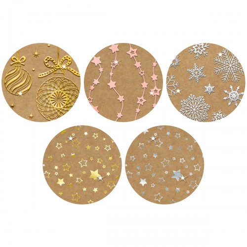 Designkarton Weihnachtsmotive, 250 g/qm, DIN A4, 25 Blatt ...