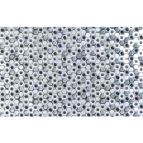 Hologrammfolie 50 µm Silber 35 x 50 cm - 1 Rolle