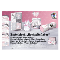 Bastelblock "Hochzeitsfieber" 24 x 34 cm - 18 Blatt