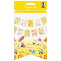 Bastelset Banner Pad "Happy Birthday"