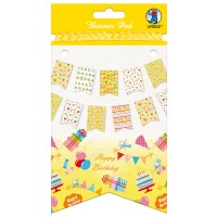 Bastelset Banner Pad "Happy Birthday"