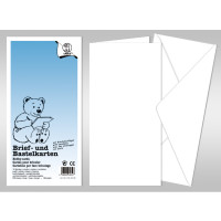 Briefumschlag "Dreams of paper" DIN lang - 50 Stück