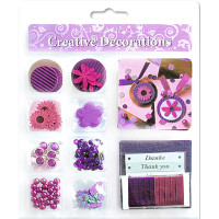 Creative Decorations "Everyday" pink/lila