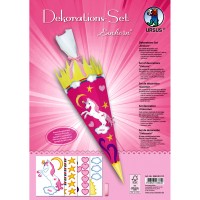 Deko-Set Schultüte Easy Line "Einhorn"