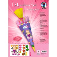 Deko-Set Schultüte Easy Line "Meerjungfrau"