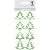 Design Sticker "Tannenbaum" grün