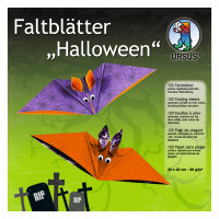 Faltblätter "Halloween 2" 20 x 20 cm - 120 Blatt