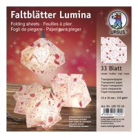 Faltstreifen "Lumina" Poesie Motiv 1