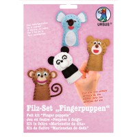 Filz-Set "Fingerpuppen" Zootiere