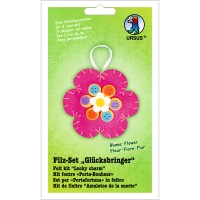Filz-Set "Glücksbringer" Blume