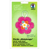 Filz-Set "Glücksbringer" Blume