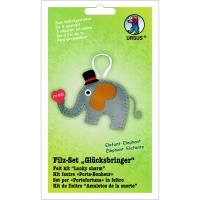 Filz-Set "Glücksbringer" Elefant